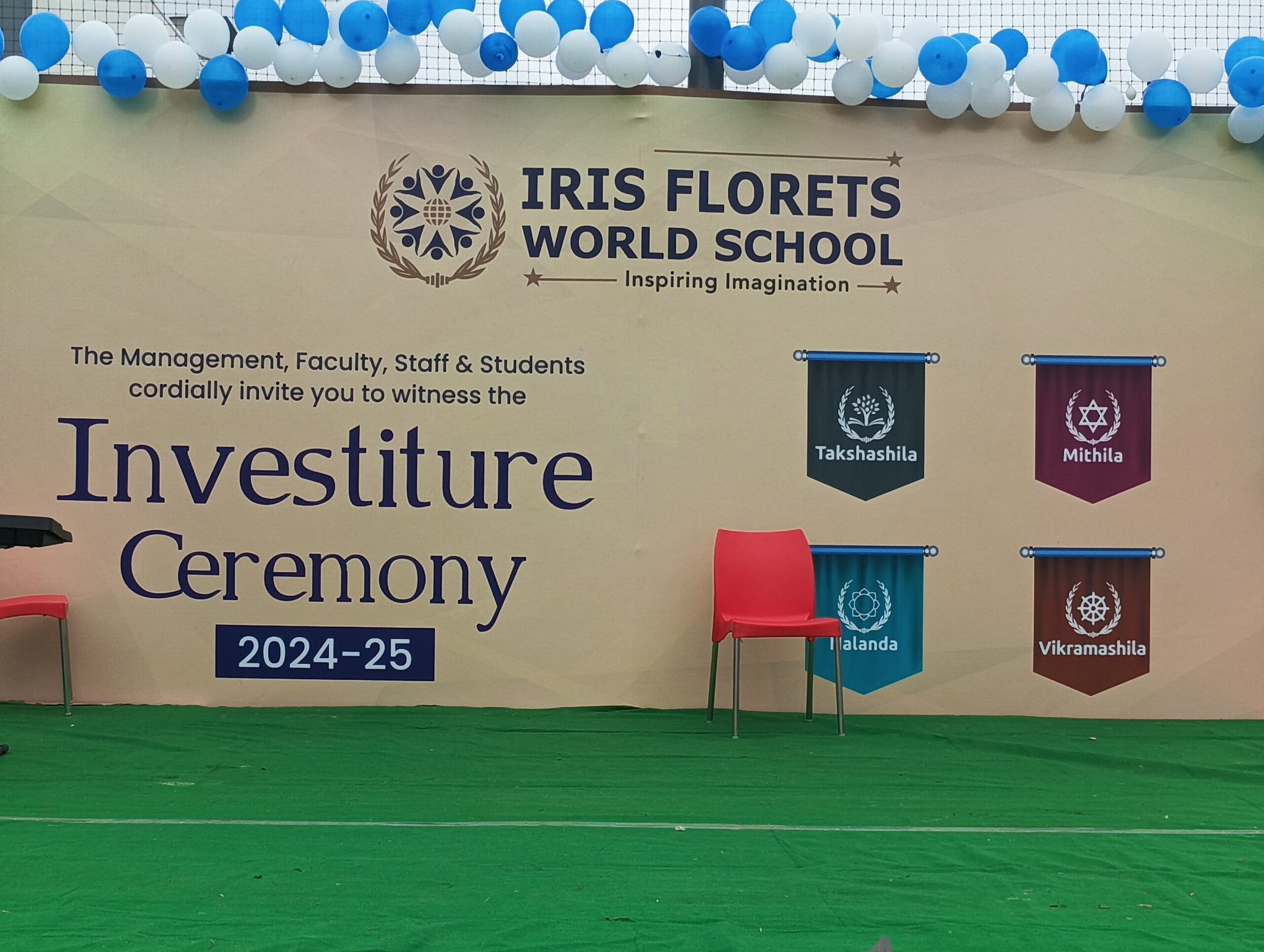 Investiture Ceremony at CBSE School Hyderabad