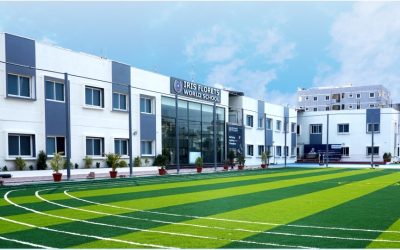 Iris Florets Best CBSE School in Suraram, Hyderabad building